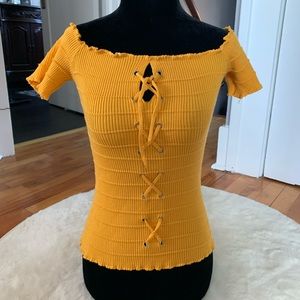 Bluenotes Off Shoulder Tee